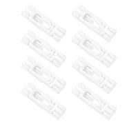 Create idea 40 piezas de clip de moldura de techo para canal¨®n de lluvia, tira decorativa, clip de moldura giratorio 1H0853733B compatible con VW Golf 3