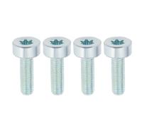 Create idea 4pcs Tornillos para Silenciador de Motosierra M5x16mm Tornillo Estriado 9022-341-0983 Compatible con Stihl FS240 FS411 FS511 FS561 MS193T MS194T