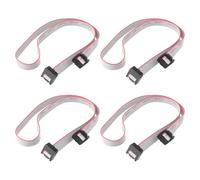 Create idea 4x Cable Plano IDC de 8 Pines Longitud de Cable: 50 Cm Paso de 2,54 Mm con Conector de Pines de 28 AWG.