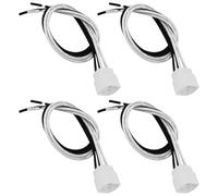 Create idea 4x Portalámparas Cerámicos G10Q de 4 Pines (17 X 16 X 16,5 Mm 250 V 2 A) para Lámpara UV