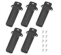 Create idea 5 clips de cinturón KBH-10 Walkie Talkie compatibles con radio bidireccional Kenwood TK-290 TK-390 TK-2302 TK-3302 TK-2402 TK-3402