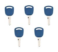 Create idea 5 llaves de arranque de encendido 14601 82030143 compatibles con tractores New Holland T5030 T5040 T5050 T5060 llaves de maquinaria agr¨ªcola, piezas de equipo pesado