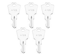 Create idea 5 Piezas Reemplazo de Llaves de Encendido de Metal de A126 Compatible con APEM Compatible con KAC Compatible con ELEDIS Llave de Inicio Del Interruptor