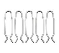 Create idea 5PCS Abrazaderas de Resorte para Lavadora A Presión 50372210 Compatible con Karcher K3 K4 K5 K6 K7 Tubo de Manguera de Lavadora A Presión 304 Clip de Resorte de Acero Inoxidable