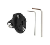 Create idea Adaptador de montaje macho para cámara de bicicleta compatible con soporte de computadora Garmin Edge