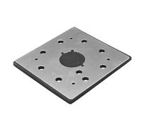 Create idea Almohadilla de lijado de repuesto 151284-00 compatible con DeWalt DW411 tipo 2/DW411 tipo 1/DW411 tipo 3 almohadilla de respaldo de placa base 110 x 107 mm
