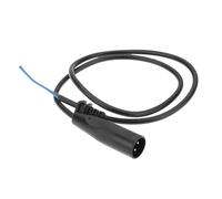 Create idea Cable conector de puerto de cargador de batería para scooter eléctrico de 3 pines compatible con sillas de ruedas y scooters eléctricos