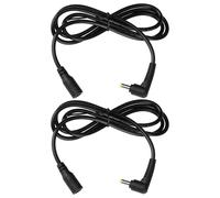 Create idea Cable de Extensión CC Hembra A Macho de 4,8 X 1,7 Mm para Enrutadores Adaptadores de Corriente Y Altavoces Pequeños (100 Cm)