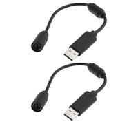 Create idea Cable USB de 2 Piezas con Conector Desconectable Compatible con Logitech G920 G923 G27 Y G29 Volante Compatible con Xbox One/360.