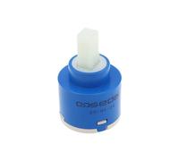 Create idea Cartucho Grifo de Repuesto de 40mm Cartucho de Cerámica para Grifo Cartucho de Cerámica de Vástago Cuadrado con Filtrado de Tres Capas de Bajo Ruido para Cocina Azul