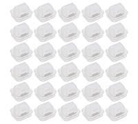 Create idea Clips para puerta de coche, compatibles con BMW E46 E90 E91 E92 320i 323i 325i 328i 330i M3 X5 E53 07149158194 51418215806, pl¨¢stico blanco, 30 unidades