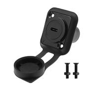 Create Idea Conector de Montaje en Panel Tipo C Tipo C Hembra a Hembra, Adaptador de acoplador convertidor en l¨ªnea Tipo D Adaptador de m¨®dulo de Paso a trav¨¦s de 5 Gbps