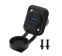 Create Idea Conector de Montaje en Panel USB 3.0 USB 3.0 Hembra a Hembra Adaptador convertidor en l¨ªnea Tipo D Adaptador de m¨®dulo de Paso a trav¨¦s de 5 Gbps
