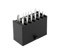 Create idea Conector PCI-E 5.0 de 12 V de repuesto de alimentación en ángulo recto de 16 pines compatible con RTX 3000 4000, color negro