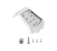 Create idea Cordal Triangular para Mandolina de 8 Cuerdas con Hebilla Y Tornillos para Mandolina de Tapa Arqueada de 8 Cuerdas Plateado