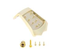 Create idea Cordal Triangular para Mandolina de 8 Cuerdas con Hebilla Y Tornillos para Mandolina de Tapa Arqueada de 8 Cuerdas Dorado