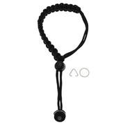 Create idea Correa de Muñeca para Cámara con Tornillo Anillo D de 1/4" Correa de Mano Ajustable para Cámara Cordón Compatible con Insta 360 X3 Palos para Selfies Cámaras de Acción Color Negro