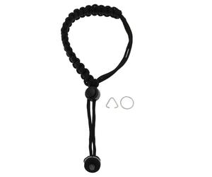 Create idea Correa de Muñeca para Cámara con Tornillo Anillo D de 1/4" Correa de Mano Ajustable para Cámara Cordón Compatible con Insta 360 X3 Palos para Selfies Cámaras de Acción Color Negro