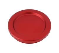 Create idea Cubierta antipolvo de metal rojo M42 x 0,75 mm, rosca macho adecuada para lente ocular de telescopio