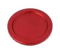 Create idea Cubierta Antipolvo de Metal Rojo M48 X 0,75mm con Rosca Macho Adecuada para Lentes Oculares de Telescopios.