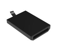 Create idea Cubierta de Disco Duro Carcasa de Repuesto Carcasa Interna para Disco Duro HDD Carcasa de Disco Duro Compatible con Xbox 360 Plástico Negro Delgado