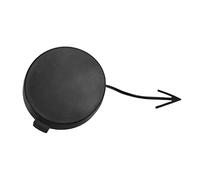 Create idea Cubierta de gancho de remolque para parachoques delantero compatible con Fiesta 2012-2017 C1BB17A989AA 1805922 piezas automotrices de pl¨¢stico negro