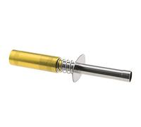 Create idea Encendedor Bujía Incandescente Dorada Herramienta de Arranque Motor de Coche RC Aleación de Aluminio Apto para HSP RC Modelo de Juguete Coche Control Remoto de 14cm/5,5 Pulgadas