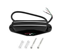 Create idea Humbucker Pickup - Pastilla de guitarra eléctrica de alto rendimiento 9K Ohm compatible con Fender Squier Strat, color negro