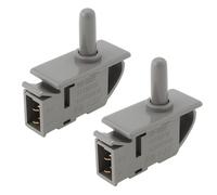 Create idea Interruptor Pulsador de Luz de Puerta de Refrigerador de 2 Pines de 2 Piezas para La Mayoría de Los Refrigeradores