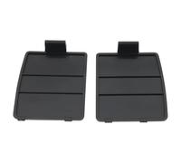 Create idea Juego de 1 par de cubiertas de batería de repuesto, accesorios izquierdo y derecho, compatible con consola SEGA Game Gear, color negro