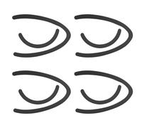 Create idea Juego de 2 Almohadillas de Repuesto para Pies Deslizantes de Ratón Grosor de 0,6 Mm Compatible con Logitech MX Ratón Vertical