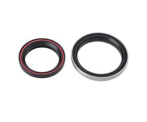 Create idea Juego de 2 rodamientos cónicos para auriculares de bicicleta MH-P08F 45°+ rodamiento inferior ACB518K 36°×45° compatible con FSA NO.42 ORBIT C-40 1-1/8 pulgadas a 1.5 pulgadas IS42 / IS52