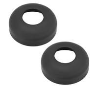 Create idea Juego de 2 vasos de buje trasero de acero para bicicleta de 3/8 pulgadas, rodamientos de rueda delantera y trasera, para eje trasero de bicicleta de montaña de 3/8 pulgadas, color negro