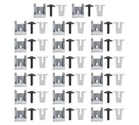 Create idea Juego de 60 clips de fijaci¨®n de tornillos N90775001 incluye arandelas de tuerca de bloqueo expandibles tornillos Torx u tuerca velocidad clips para arcos de rueda paneles de parachoques