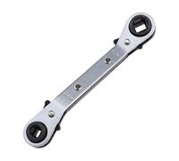 Create idea Llave de trinquete cuadrada 4 en 1 Llave reversible HVAC Mantenimiento Llave curva para calefacci¨®n Aire acondicionado Unidades de refrigeraci¨®n Congeladores Instalaci¨®n