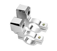 Create Idea MANILLAR UNIVERSAL PARA MOTOCICLETA ESPEJO MONTAJE 10MM-7/8 ALUMINIO CROMADO
