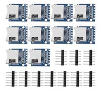 Create idea Módulo de lector de tarjetas micro SD de 3,3 V de 3,3 V, módulo de ranura para tarjetas SD, con tira de pines de 6 vías para tarjeta micro SD ESP32