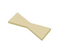 Create idea Pajarita de latón macizo de 70 mm x 26 mm x 4 mm, corte de ranura, pajarita de madera profesional con incrustaciones de mariposa, incrustaciones de mariposa, para trabajo de madera