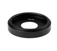 Create idea Parasol Metálico Redondo EW-55 Compatible con Canon RF 28 Mm F/2.8 STM Olens Negro