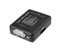 Create idea Probador de fuente de alimentación ATX para prueba de 4 pines, 6 pines, 8 pines, 20 pines, 24 pines, interfaz de alimentación HDD SATA Power