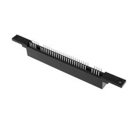 Create idea Ranura para Conector de Cartucho de 62 Pines con Espacio de 2,54 Mm Compatible con Nintendo SNES