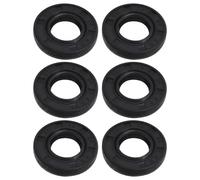 Create idea Sello de aceite TC de nitrilo giratorio de doble labio, sello de goma de doble labio, 12 x 24 x 4,5 mm, apto para equipos industriales