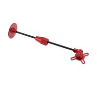Create idea Soporte de antena GPS rojo de aleación de aluminio plegable compatible con dron DJI Naza Pixhawk