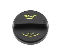 Create idea Tapa de llenado de aceite para motor de coche 2651026620 2651026600 2651026610 compatible con Santa Fe Tucson Veloster Getz i10 i20 i30 i40 i800 iLoad H350 negro