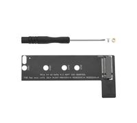 Create idea Tarjeta adaptadora de disco duro sólido NVMe M.2 NGFF SSD, tarjeta adaptadora de disco duro en forma de L M-Key SSD compatible con MacBook Mini A1347 MEGEN2 MEGEM2