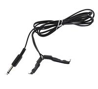 Create idea Tatuaje RCA Clip Code Flexible Tattoo Machine Power Hook Line Cable Adaptador de cable con conector de 1/4 "Phono-plug