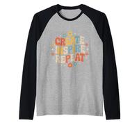 Create Inspire Repeat Motivation Maker Mindset - Camiseta Manga Raglan