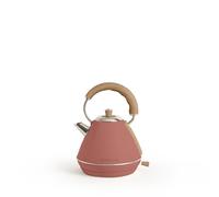 CREATE/KETTLE RETRO M/Hervidor de agua eléctrico Terracota/Ebullición rápida, capacidad 1l, apagado automático, filtrado anti-cal, autoapagado, indicador de nivel de agua, Ø17,2 cm, 1200 W