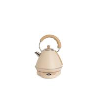 CREATE/KETTLE RETRO PRO/Hervidor eléctrico de 1 L con control de temperatura arena/Sistema de auto - apagado, ebullición rápida, base antideslizante, panel transparente, 1200W