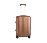 CREATE / Luggage Aluminium/Maleta rígida Moca / 40x23x55cm / Doble Cierre TSA, Ruedas multidireccionales, Organizador Interior, Impermeable, Mango telescópico